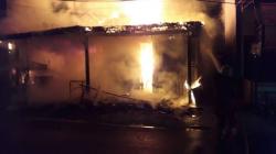 Gudang Produksi Mebel di Jakarta Timur Terbakar