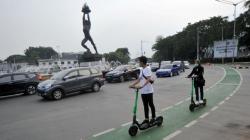 Skuter Listrik yang Masuk Jalur Sepeda atau Jalan Raya Akan Ditilang Elektronik