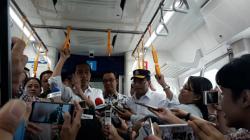 Jajal MRT Bersama Para Menteri Kabinet, Jokowi: Mantul