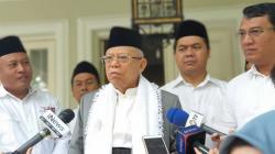 Ma'ruf Amin Sebut Jokowi Tenang Tidak Terprovokasi Prabowo