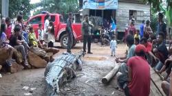 Ganggu Nelayan, Buaya Raksasa di Sungai Selan Ditangkap Warga 
