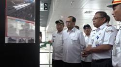 Tinjau Jalur Rel Kereta Layang, Menhub Minta Warga Medan Optimalkan Pemanfaatannya