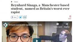 Media Inggris Sebut WNI Pemerkosa Berantai Reynhard Sinaga sebagai 'Peter Pan' dan Predator Seks