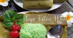 Tape Ketan Hijau, Manis dan Segar Pakai Bungkus Daun Jambu Air