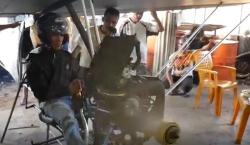 5 Kali Terbang, Pesawat Buatan Montir di Pinrang Bertenaga Mesin Ninja 150 CC