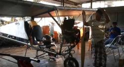Buat Pesawat Ultralight, Montir Lulusan SD di Pinrang Ini Habiskan Dana Rp35 Juta