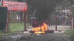 Eksekusi Stadion Mattoangin Makassar Ricuh, 3 Satpol PP Terluka