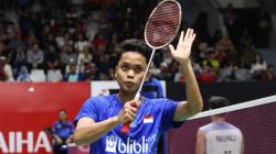 Ini Lawan Favorit Anthony Sinisuka Ginting di Tiap Turnamen Bulutangkis