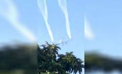 Pesawat Buang Bahan Bakar Siram Puluhan Siswa SD di Los Angeles, Pilot Ternyata Tak Lapor ke ATC
