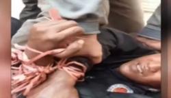 Video Pengemis di Jember Sayat Pengendara Motor karena Kesal Tak Diberi Uang