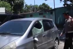 Detik-Detik Mobil Tabrak Satpam Pergoki Pelaku Mesum di Parkiran Mal Solo