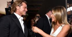 Jennifer Aniston Tak Percaya Diperhatikan Brad Pitt saat Pidato Kemenangan di SAG Awards 2020