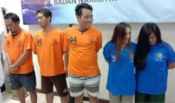 BNN Tangkap 2 Perempuan Kurir Narkoba Jaringan Lapas Karangasem Bali<