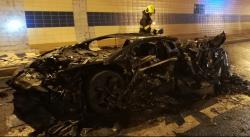 Mirip Mobil Raffi Ahmad, Lamborghini Seharga Rp20 Miliar Ludes Terbakar di Ceko
