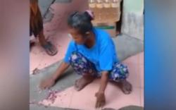 Video Viral Seorang Nenek Dianiaya Pedagang Curi Bawang di Pasar Sleman<