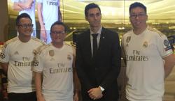 Kunjungi Jakarta, Alvaro Arbeloa Takjub dengan Fans Real Madrid di Indonesia