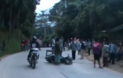 Video Seorang Ibu Ditemukan Tewas di Jalan Rangkasbitung, Diduga Korban Tabrak Lari