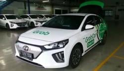 Video Mobil Listrik Hyundai Ioniq Jadi Armada Taksi Online Grab
