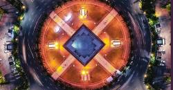 Wisata di Kediri, Wajib Selfie di Monumen Simpang Lima Gumul yang Mirip Arc de Triomphe Paris