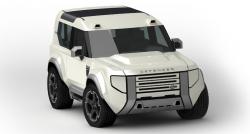 Muncul Penampakan SUV Mungil Baby Land Rover Defender