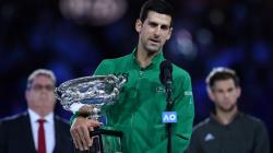 Kalahkan Thiem, Djokovic Juara Australia Terbuka untuk Ke-8 Kali