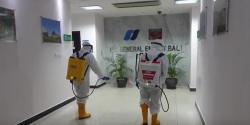4 Pekerja Asal China Dikarantina, PLTU Celukan Bawang Lakukan Penyemprotan Disinfektan