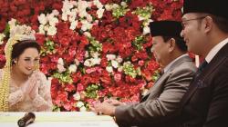 Prabowo dan Ridwan Kamil Jadi Saksi Pernikahan Putri Ketua DPRD Jabar, Ini Foto-Fotonya