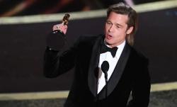 Brad Pitt Raih Penghargaan Pertama di Oscar 2020