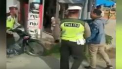 Video Pria di Kalsel Ngamuk dan Memaki Polisi saat Ditilang, Pelaku Minta Maaf di Medsos