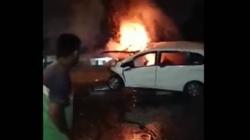 Pengemudi Tewas dalam Mobil Terbakar di Medan Ternyata Bos Diskotek The Cube