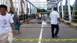 Jembatan Besi Ambles di Bojo Barru, BBJN: Karena Truk Bawa Beban 30 Ton