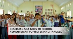 Video Keseruan SDA Goes to School Kementerian PUPR di SMAN 2 Tangsel