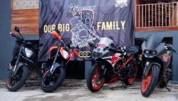 Ultah Ke-2, Komunitas Motor KTM Sebar Safety Riding