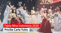 5 Fakta Menarik Miss Indonesia 2020 Pricilia Carla Yules
