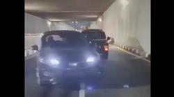 Polisi Tilang Pengemudi Mobil Main TikTok di Underpass Kentungan Sleman