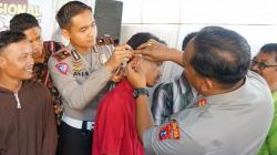 Polres Tulungagung Rayakan Hari Musik dengan Bagikan 25 Alat Bantu Dengar