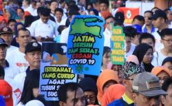 Gubernur Khofifah Tegaskan Belum Ada Warga Positif Korona di Jatim