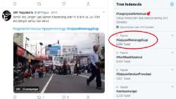 #GejayanMemanggilLagi Trending Topic Twitter, Ini Tuntutan Massa