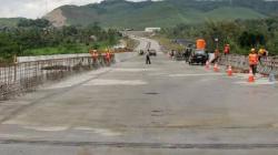 Belum Diresmikan Jokowi, 20 Besi Pembatas Tol Kayuagung-Palembang Digondol Maling