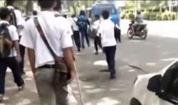 Video Tawuran Pelajar di Sumut, Wartawan Terluka Dikeroyok