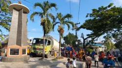 Truk Semen Tabrak 4 Pekerja Jalan di Medan Labuhan, 1 Orang Tewas