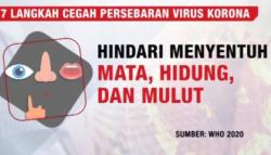 7 Langkah Mencegah Penyebaran Virus Korona