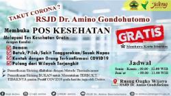 Was-Was Terpapar Korona? Rumah Sakit Jiwa Semarang Berikan Cek Gratis