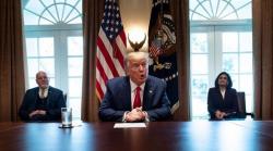 Trump Deklarasikan Perang terhadap Virus Korona, Kerahkan Kapal RS Militer<