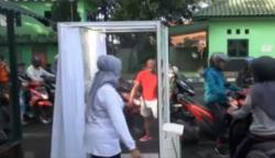 Video Mahasiswa di Malang Ciptakan Bilik Disinfektan Otomatis