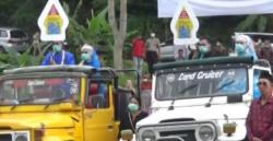 Video 4 Pengantin Nikah Bareng di Tengah Wabah Virus Korona, Maharnya Hand Sanitizer