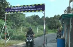 Video Warga Bantul Ciptakan Gapura Disinfektan Otomatis Cegah Virus Corona