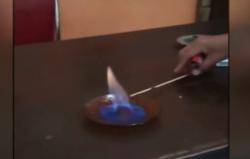 Video Cairan Hand Sanitizer Mudah Terbakar Viral di Medsos