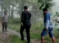 Detik-Detik Polisi Tangkap Pembunuh Ibu 2 Anak di Grobogan