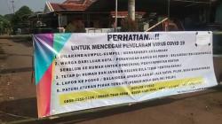 Cegat Pemudik, Warga Pekalongan Ramai-Ramai Tutup Jalan Kampung